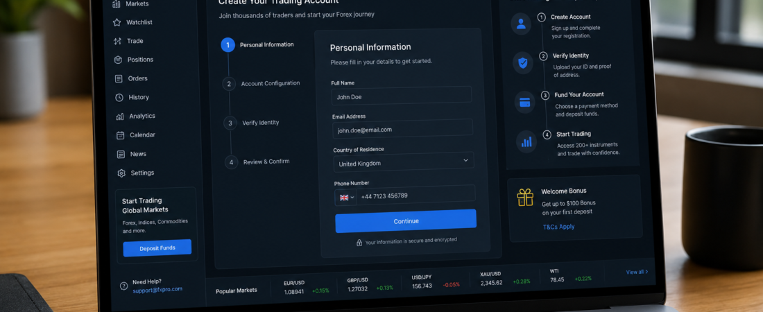 How to Open a Forex Trading Account: Step-by-Step Guide for Beginners