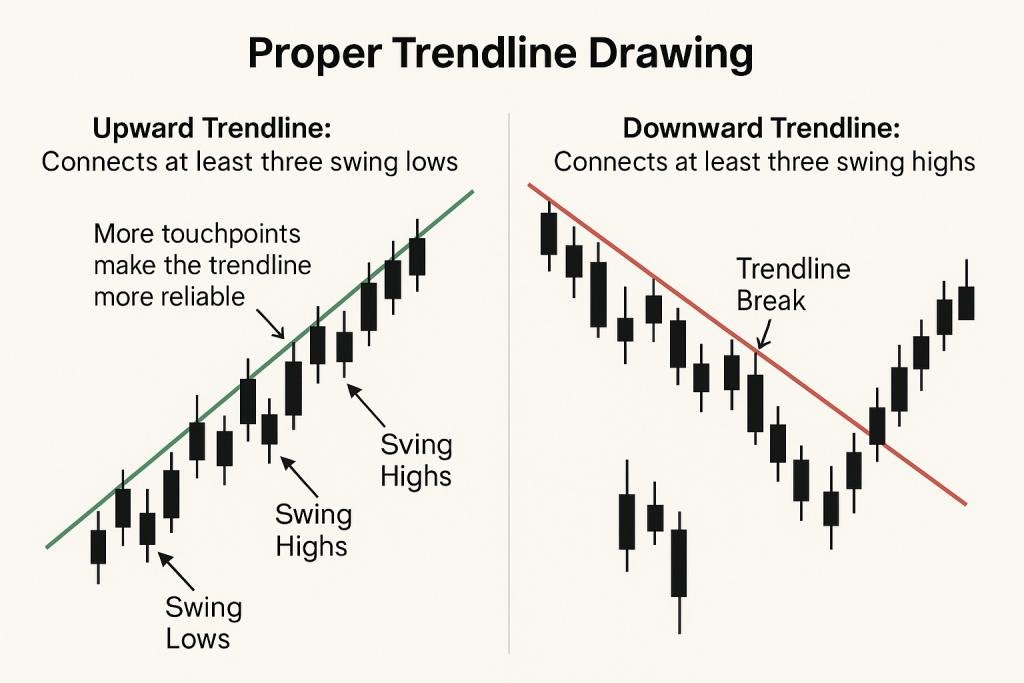 proper trading chart