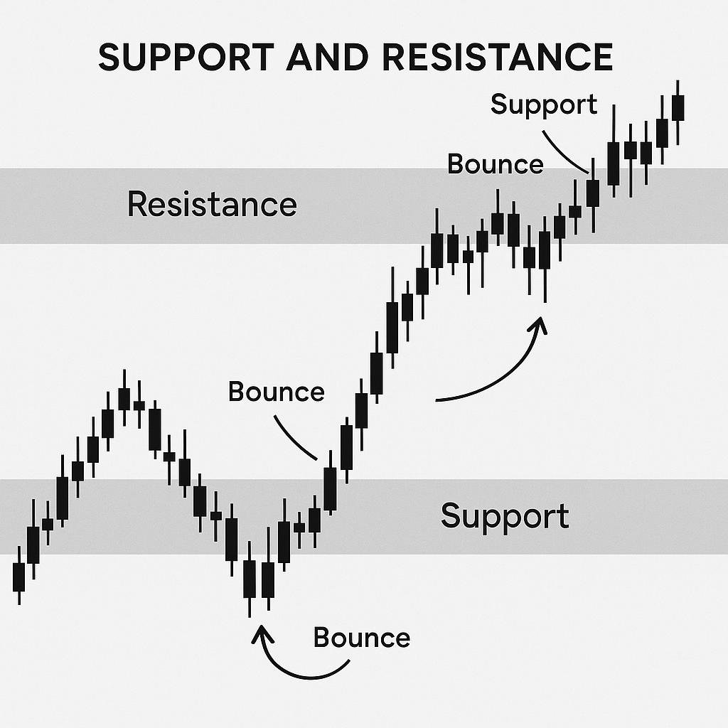 Support and resistance