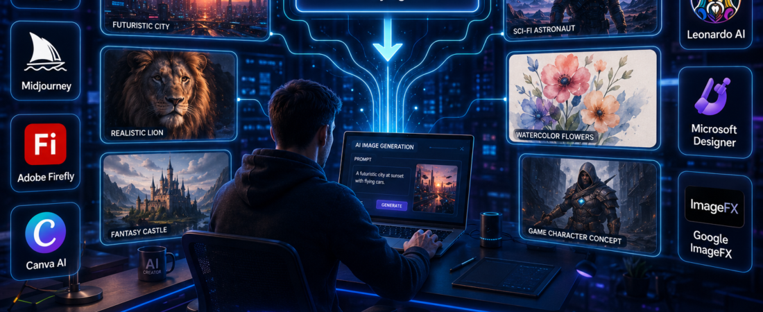 Best AI Image Generators in 2026: A Beginner’s Guide