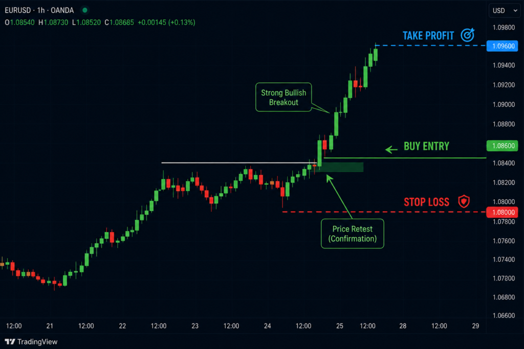 Bullish Breakout Example