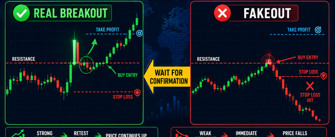 Trading Breakouts and Fakeouts: How to Spot Real Moves in Forex