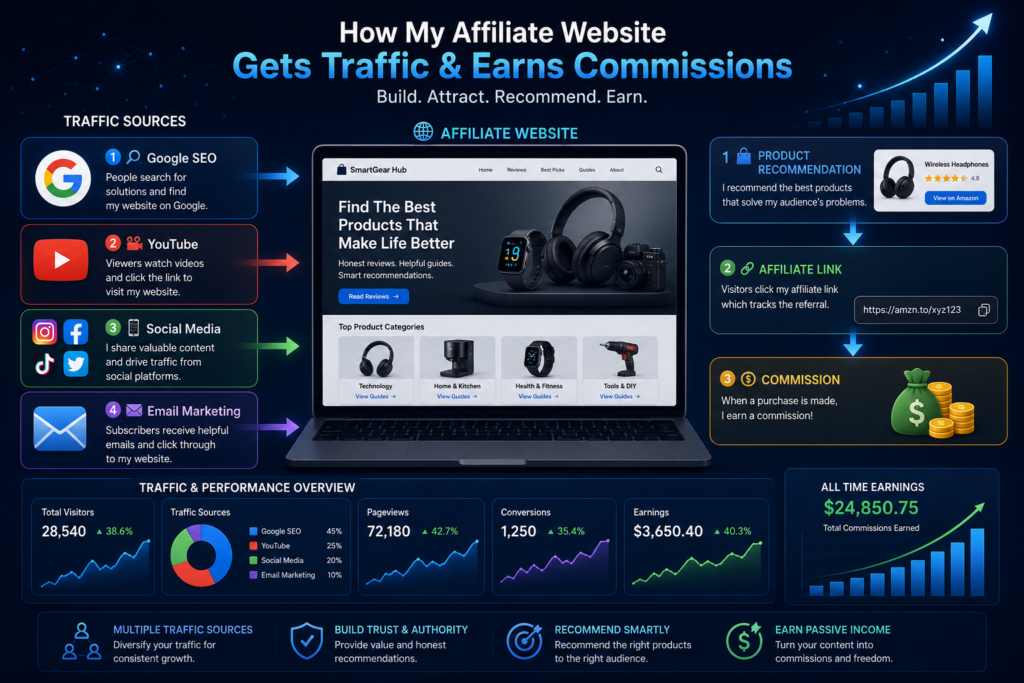 4 Ways to Get Affiliate Marketing Traffic