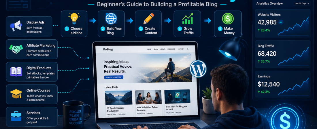 How to Start a Blog That Makes Money: Beginner’s Guide