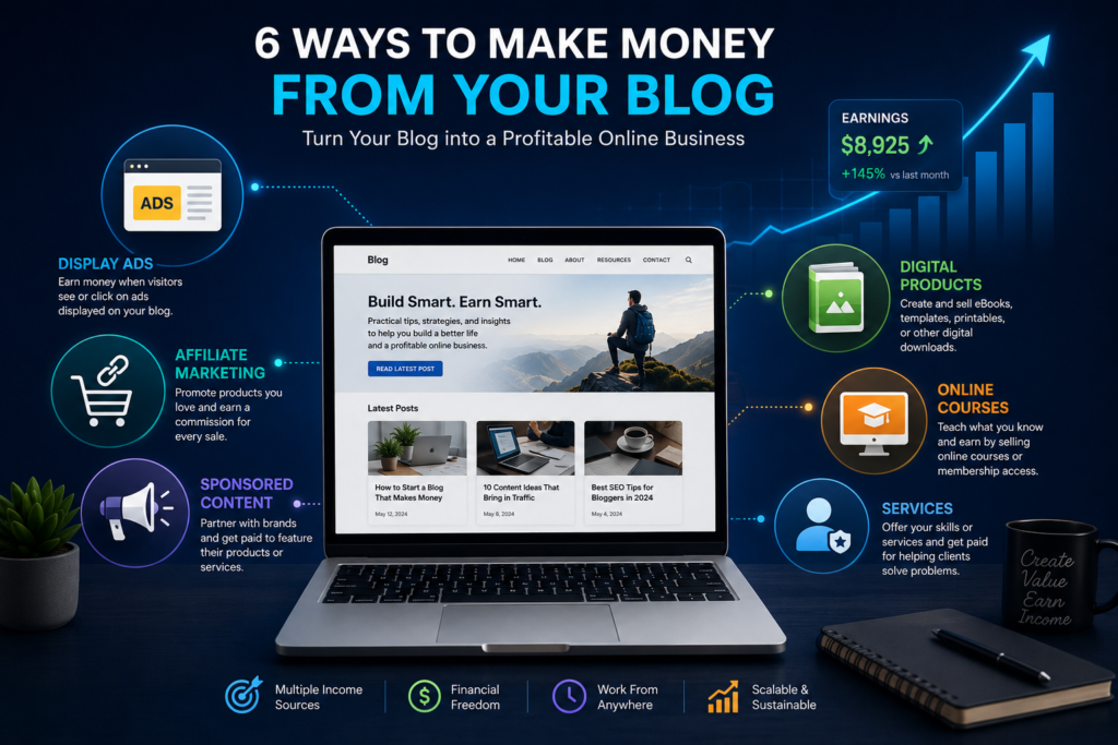 How to make money from a blog